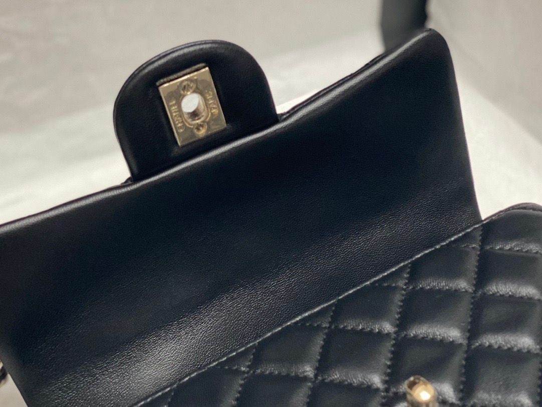 Chanel Mini Classic Flap Bag (Lamb)