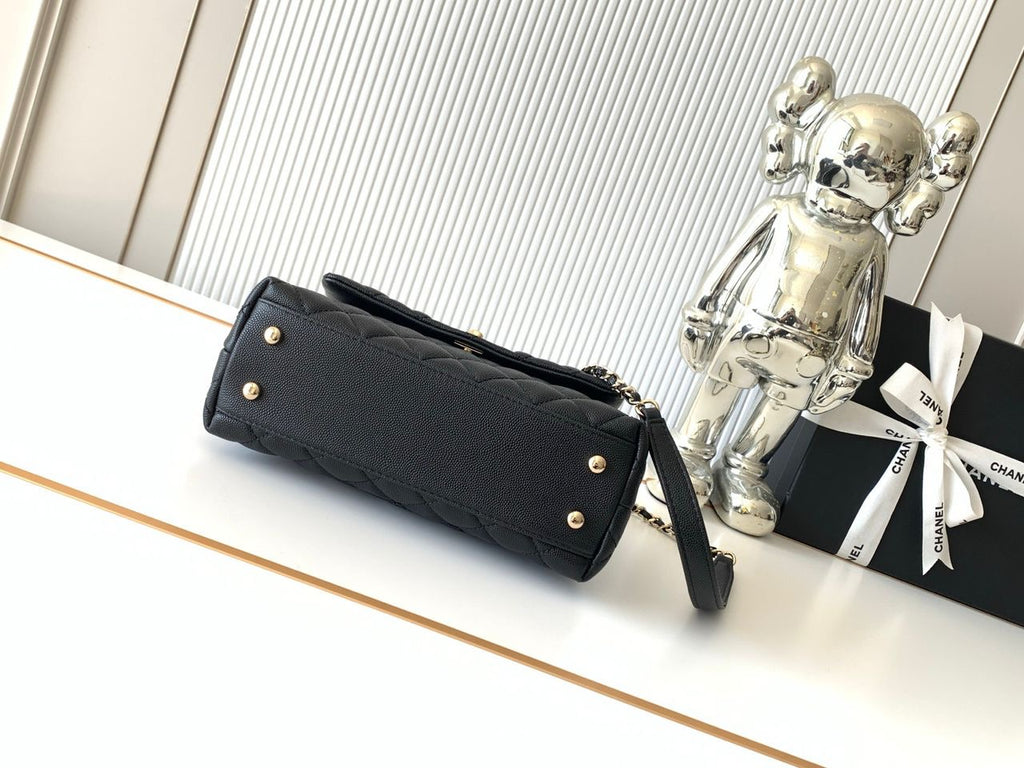 Chanel Coco Top Handle Bag (Caviar)