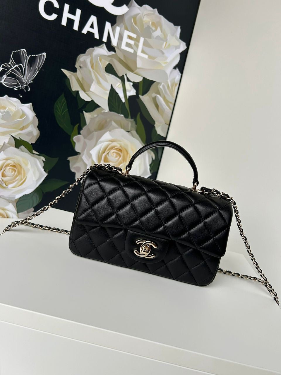 Chanel Mini Classic Flap Bag (Lamb)