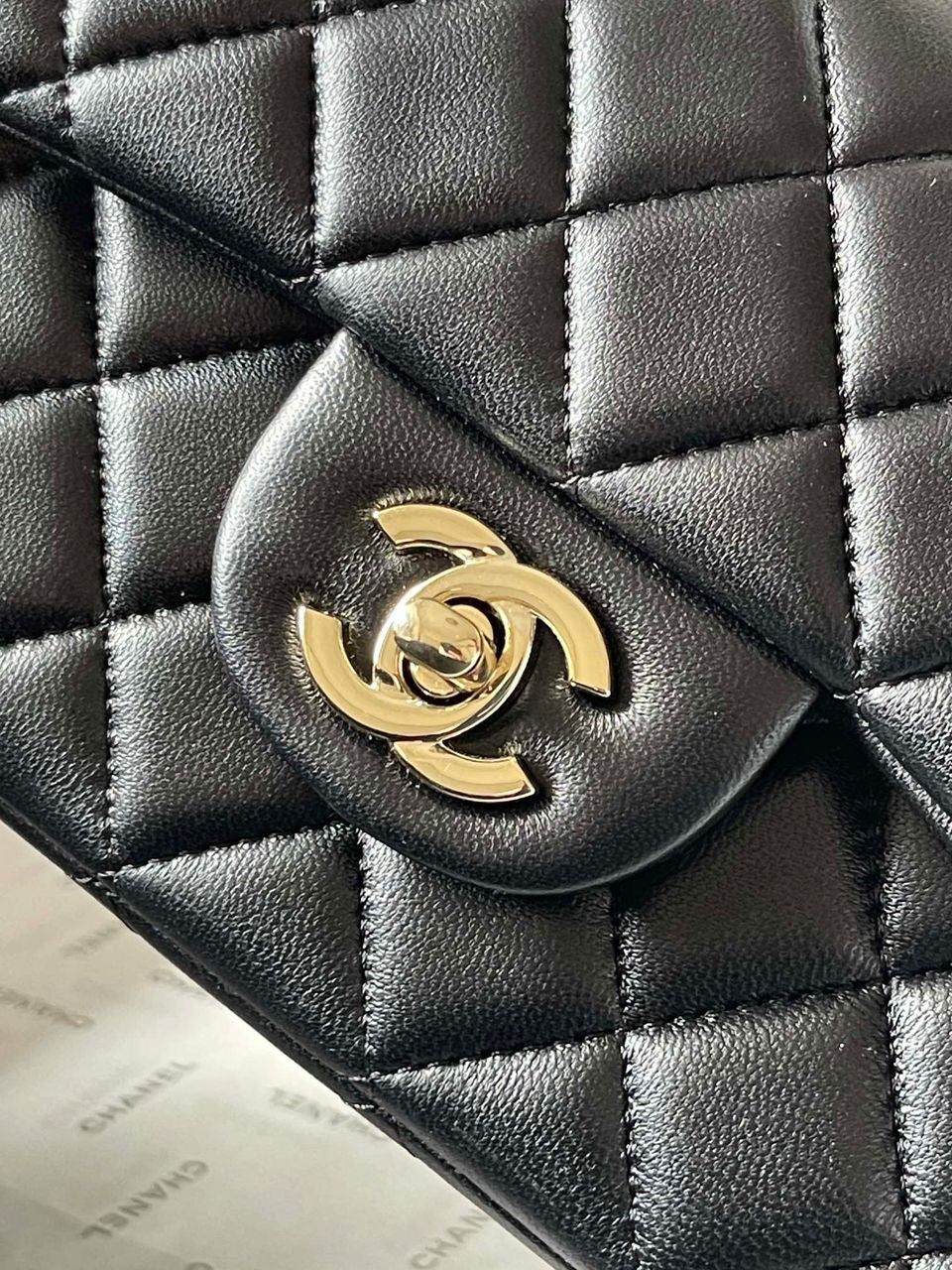 Chanel Mini Classic Flap Bag (Lamb)
