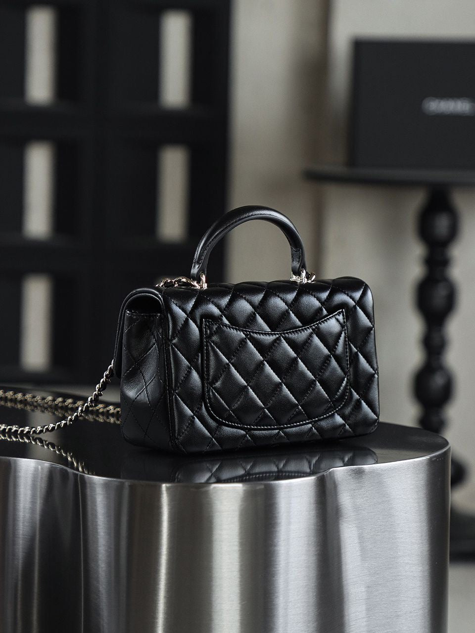 Chanel Mini Classic Flap Bag (Lamb)