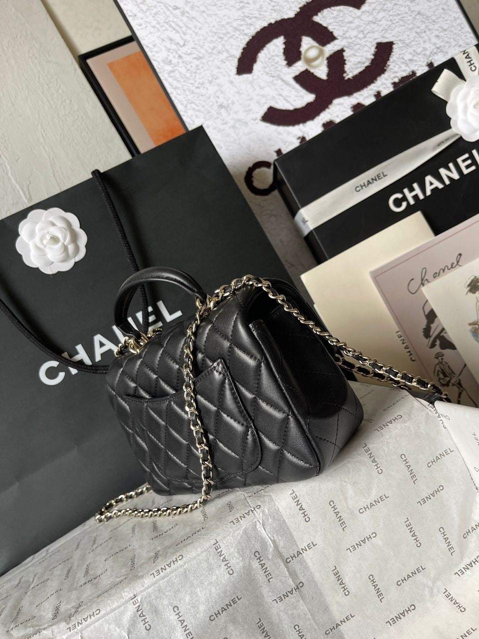 Chanel Mini Classic Flap Bag (Lamb)