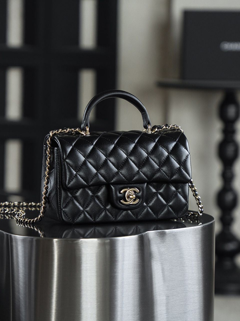 Chanel Mini Classic Flap Bag (Lamb)