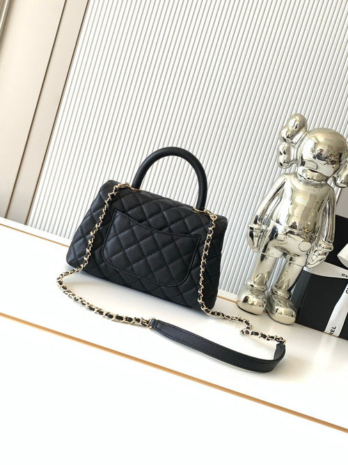 Chanel Coco Top Handle Bag (Caviar)