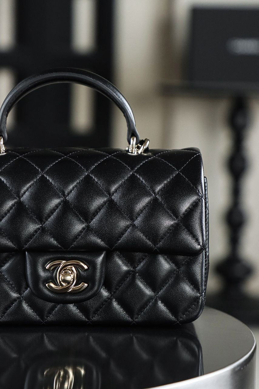 Chanel Mini Classic Flap Bag (Lamb)