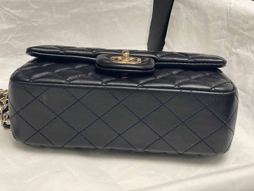 Chanel Mini Classic Flap Bag (Lamb)