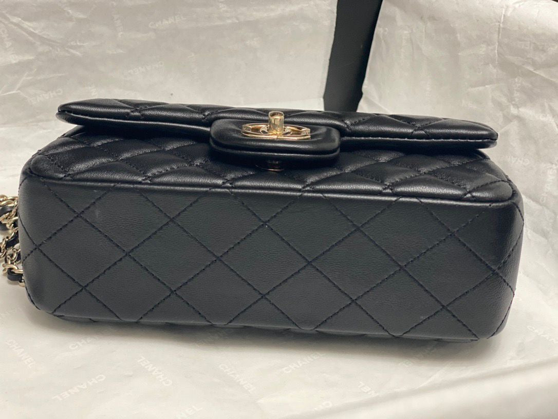 Chanel Mini Classic Flap Bag (Lamb)
