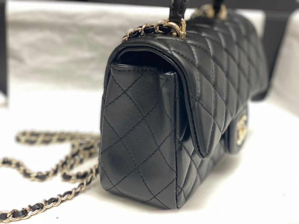 Chanel Mini Classic Flap Bag (Lamb)