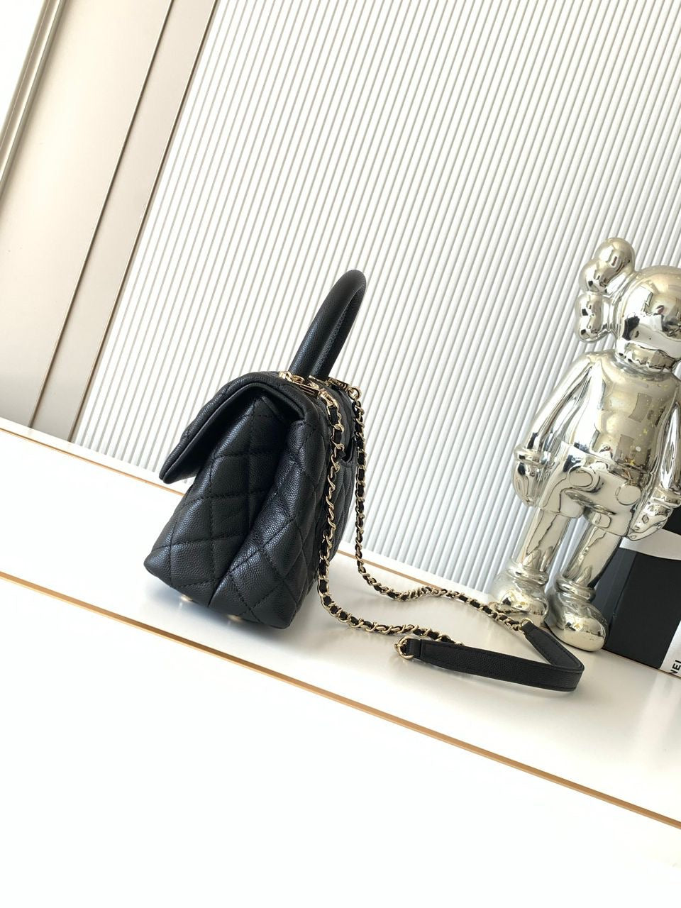 Chanel Coco Top Handle Bag (Caviar)