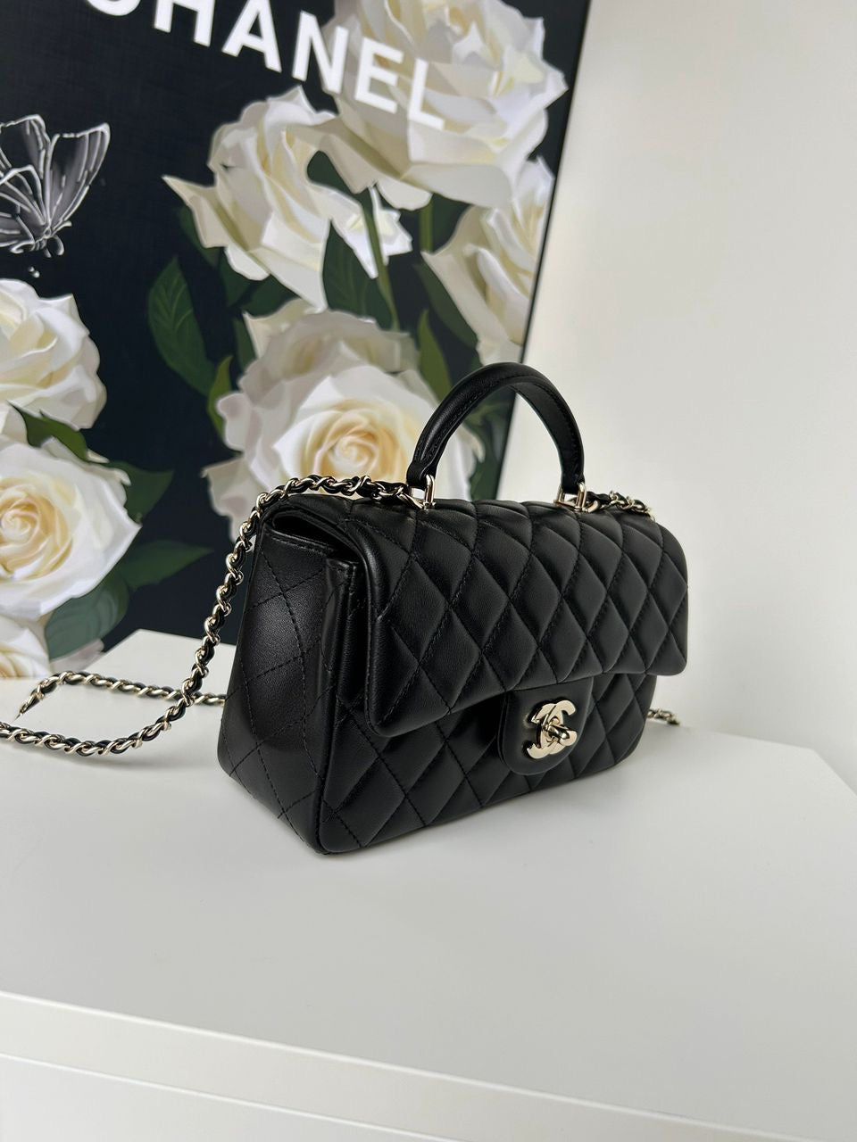 Chanel Mini Classic Flap Bag (Lamb)