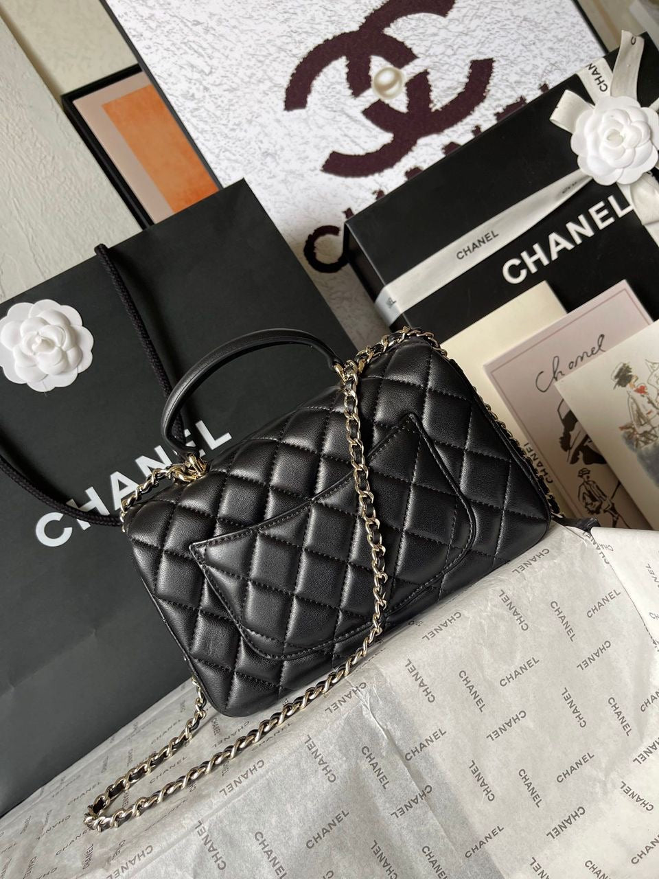 Chanel Mini Classic Flap Bag (Lamb)