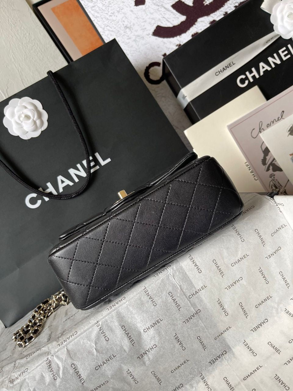 Chanel Mini Classic Flap Bag (Lamb)