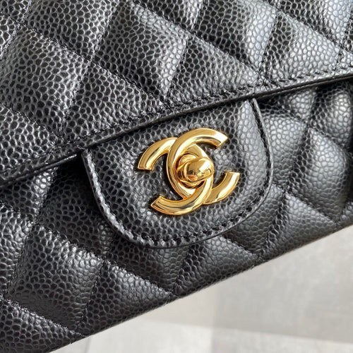 Chanel Classic Double Flap Bag (Caviar)