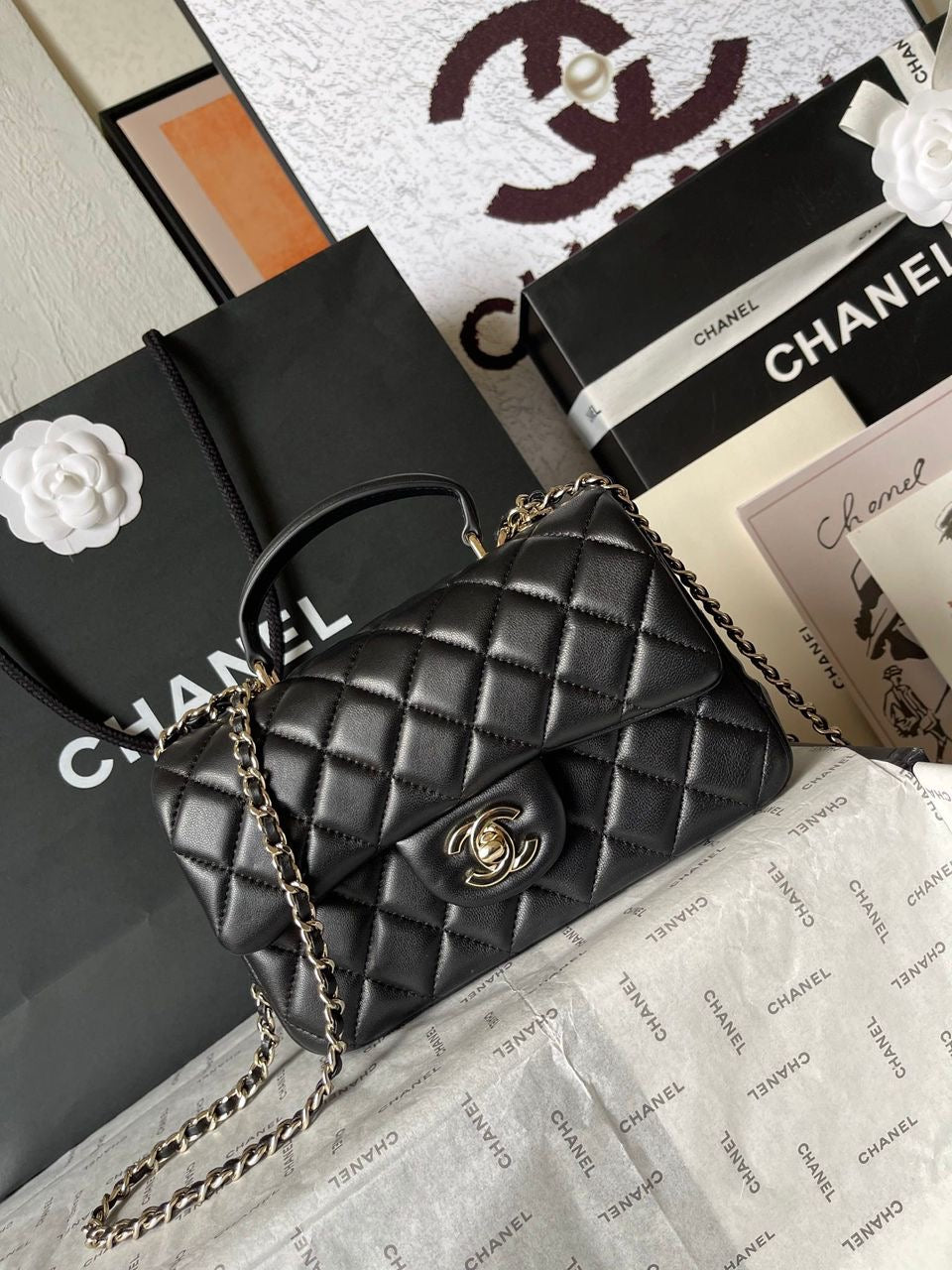 Chanel Mini Classic Flap Bag (Lamb)