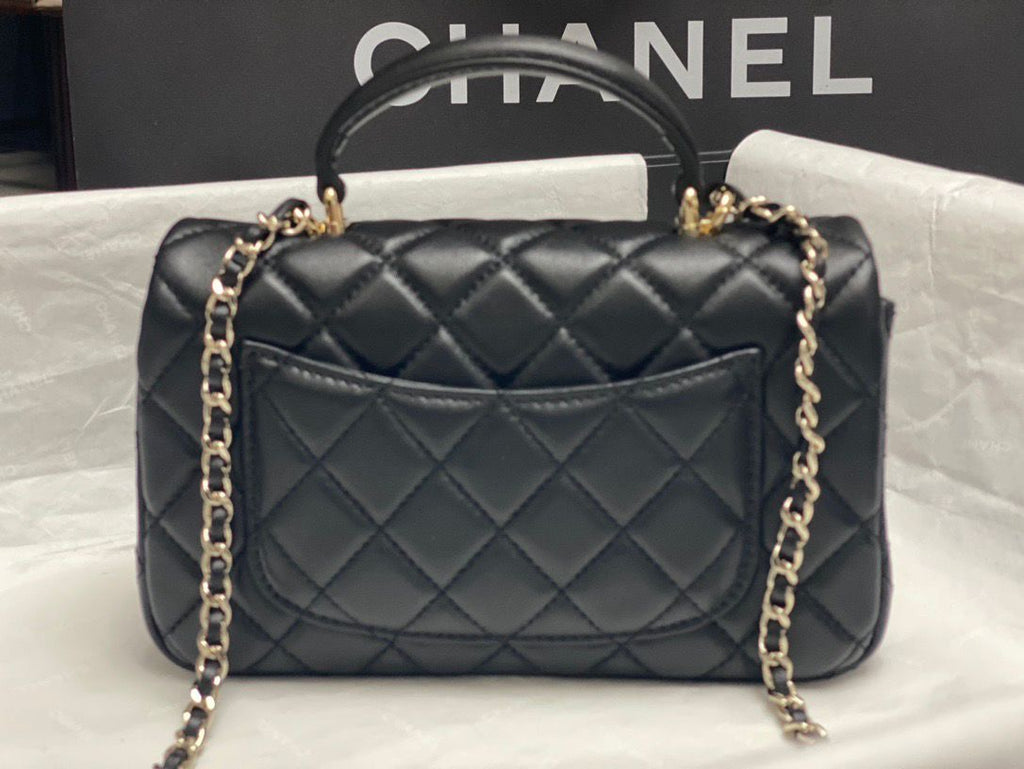 Chanel Mini Classic Flap Bag (Lamb)