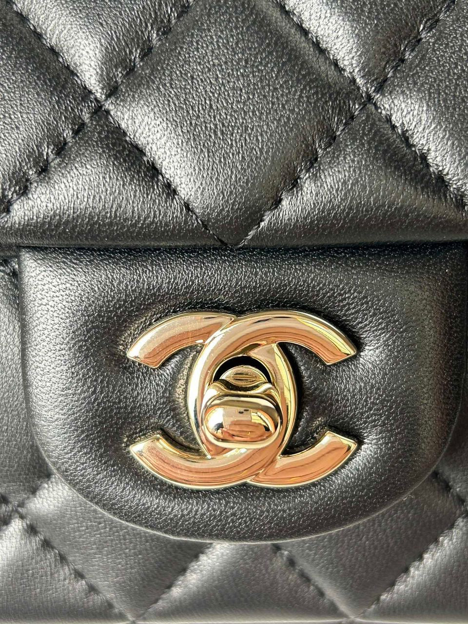 Chanel Mini Classic Flap Bag (Lamb)